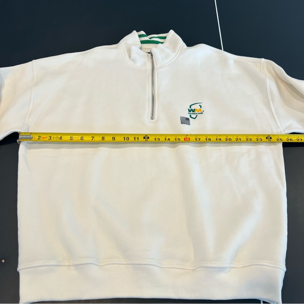 Abercrombie & Fitch Waste Management Golf Tournament Half Zip Sweatshirt Large - Picture 12 of 13